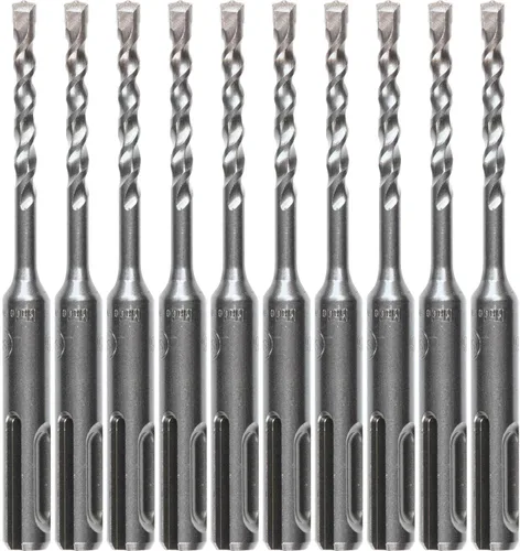 Makita B-60866 Broca SDS-Plus de 3/16" x 4", 2 cortadores, 10/paquete