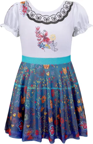 Miniatura 2 de EQSJIU Ballet Leotard with Tutu Skirt for Girls Dance Gymnastics Toddlers Sparkly Snowflake Party Dress Outfit Kids