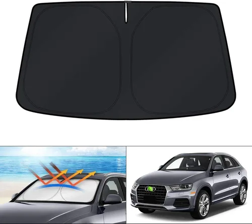 Miniatura 227 de KUST - Parasol plegable para parabrisas para Ford Ranger, accesorios 2019-2025 2026, parasol personalizado para ventana, protector solar plegable