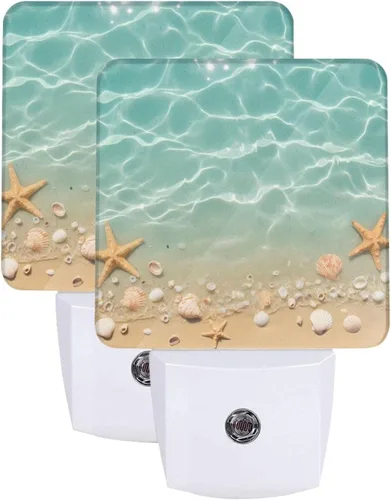 Miniatura 10 de Futterya Luz nocturna LED personalizada enchufable, juego personalizado de 2 lámparas de decoración con sensor automático del atardecer al amanecer
