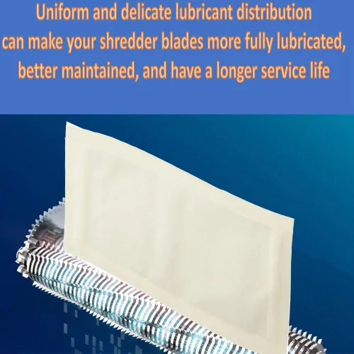 Miniatura 3 de Hojas de lubricante para trituradora de papel, hojas de afilado y lubricante para trituradoras de papel, paquete de 20 20Pack