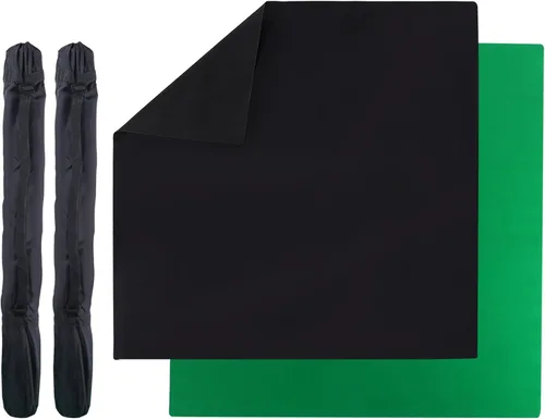 Miniatura 14 de GSE Games & Sports Expert Alfombra de Juego Antideslizante de Goma de 32 x 32 Pulgadas, Alfombra de Mesa para Mahjong, Dominó, Cartas de Póker