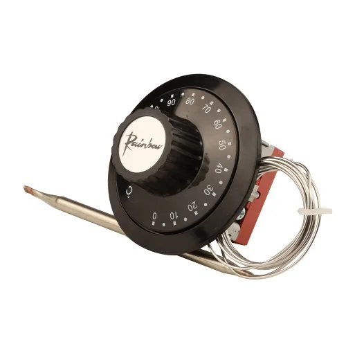 Miniatura 3 de TS-120SB Corea Termóstato Capilar Arco Iris 32.0-248.0 °F Interruptor de temple ajustable Controlador de temperatura NC de 3 pines