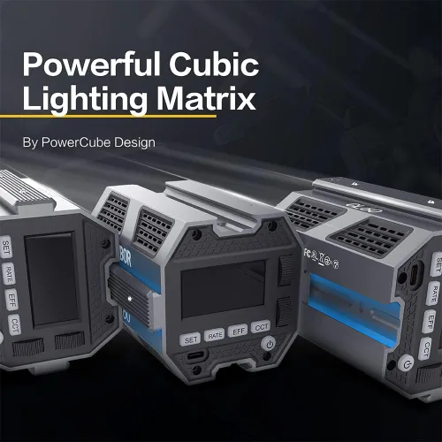 Miniatura 4 de COLBOR CL60 LED Light, 2700-6500K Bi-Color LED Light, 65W Video Light, Max 80W, CRI 97, 50673Lux, 10 FX Effects, 46 Simulation Scenarios, with V