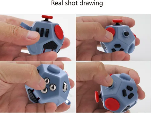 Miniatura 2 de Mini cubo de dedos, juguetes sensoriales para aliviar el estrés y la ansiedad y la depresión anti para niños y adultos con TDA, TDAH, TOC, autismo