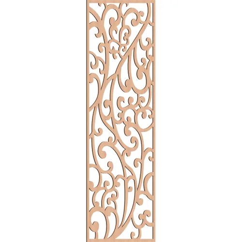Miniatura 48 de Woodhaven - Paneles de pared decorativos de madera con calado, 9 3/8 pulgadas de ancho x 24 3/8 pulgadas de alto x 1/4 de alto, aliso