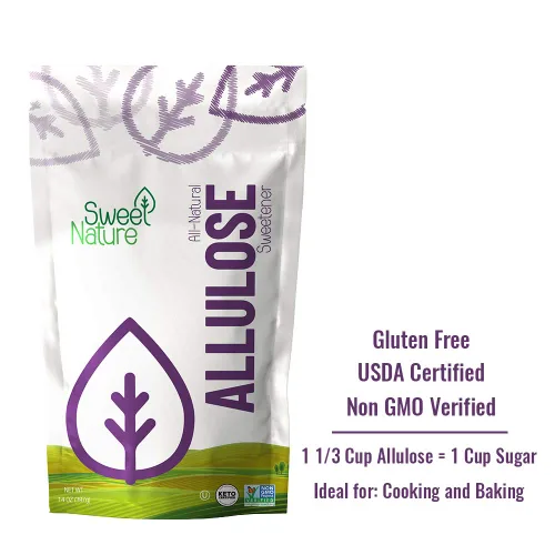 Miniatura 3 de Sweet Nature Edulcorante de alulosa - Sustituto ideal sin azúcar para diabéticos - Keto, sin gluten, bajo en carbohidratos, bajo en calorías, bajo
