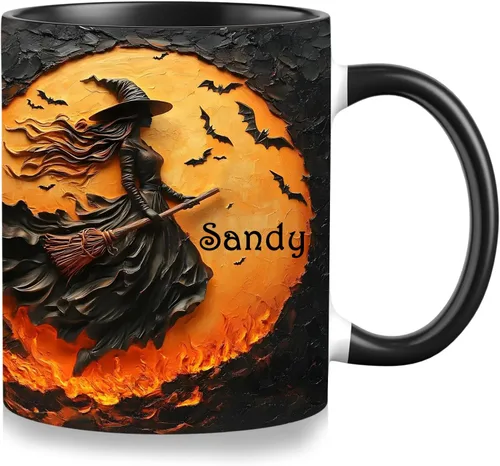 Miniatura 28 de Se envía al día siguiente, tazas personalizadas de Navidad para mejores amigas, elige 2-6 nombres taza de café de amistad personalizada para mejor