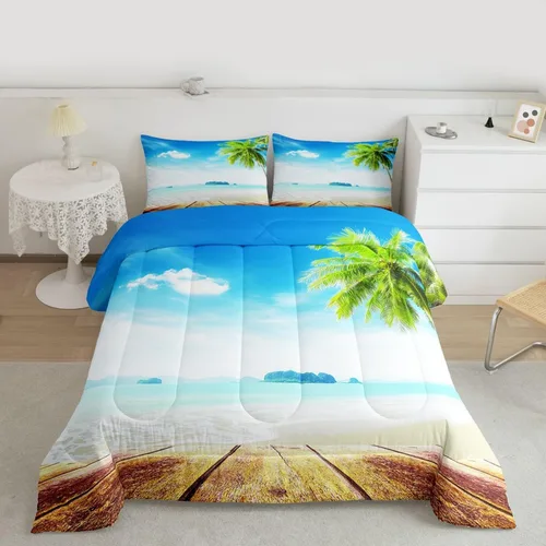 Miniatura 54 de Erosebridal - Juego de funda de edredón con flores de vaca de las Highlands, tamaño Queen, diseño de toro, juego de ropa de cama de ganado vacuno