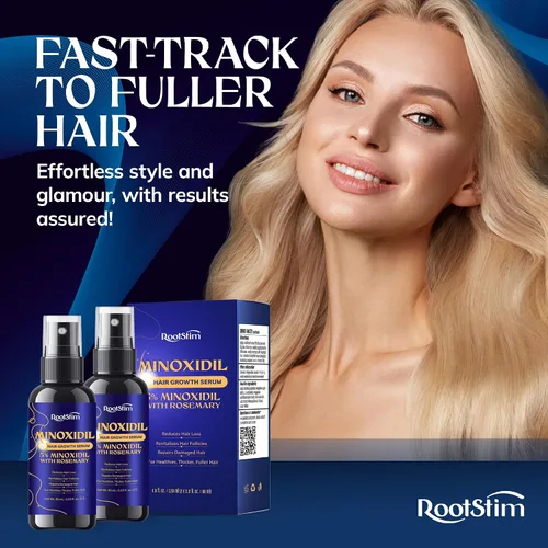 Miniatura 9 de Crecimiento del cabello de minoxidil al 5% para hombres y mujeres: paquete de 2 sueros de tratamiento de pérdida de cabello con minoxidil extra