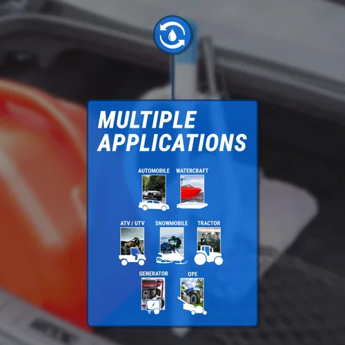 Miniatura 7 de 2 bombas - Bomba de combustible de sifón con batería TERA PUMP 2AA con parada automática para E85, E15, gas (2.4 galones por minuto)