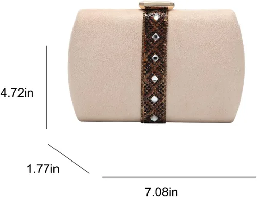 Miniatura 2 de Fawziya Velvet Diamonds - Bolsos de noche para mujer