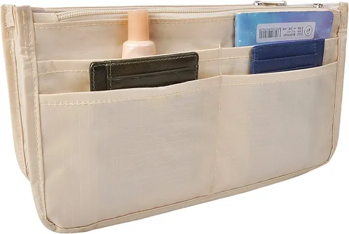Miniatura 23 de Bolso de mano estilo cartera de Vercord para mujer con organizador incorporado, estampado bien definido, con manijas y cremallera, tamaño 2