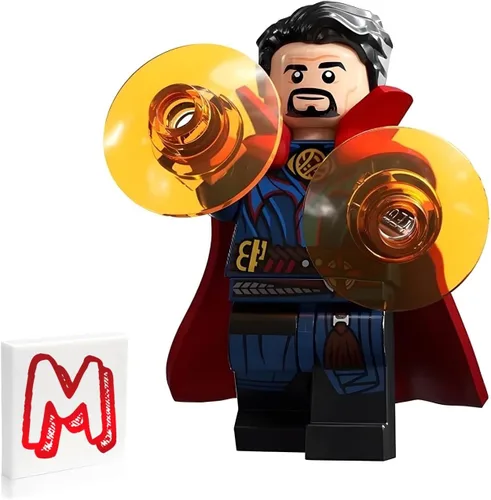 LEGO Marvel Super Heroes Doctor Extraño en el Multiverso de la Locura Minifigura - Doctor Strange (con capa y discos de portal) 76218