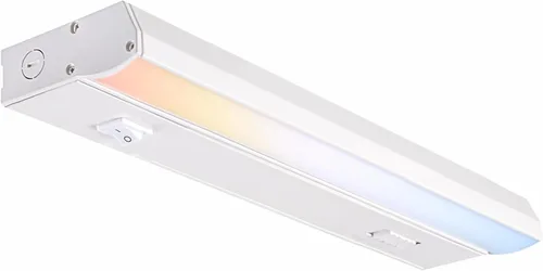 PARMIDA Iluminación LED Bajo Gabinete, Instalación Cableada, 12 Pulgadas, 9W, 5CCT Color Selectable - 2700K/3000K/4000K/5000K/6000K, Listado ETL,