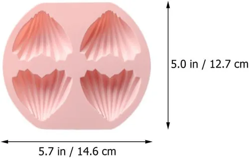 Miniatura 4 de 4 moldes de silicona para dulces, moldes para hornear en forma de corazón, 4 cavidades de silicona para tartas de chocolate, chocolate, día de San