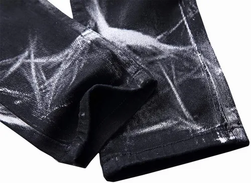 Miniatura 57 de Enrica Pantalones vaqueros estampados casuales para hombre