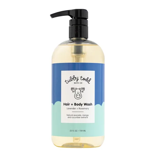 Miniatura 8 de TUBBY TODD Gel de baño y cabello - Champú para bebés y gel de baño - Suave y natural bebé era para recién nacidos, bebés y niños pequeños - No