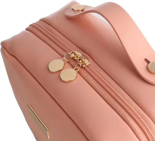 Miniatura 2 de Bolsa cosmética portátil de gran capacidad, Productos para el cuidado de la piel, Bolsa de almacenamiento de cepillo de maquillaje, Bolsa