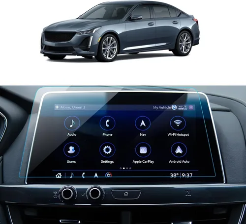 Miniatura 38 de Protector de Pantalla de Coche para 2015 2016 2017 2018 2019 Cadillac CTS Accesorios Navegación Pantalla Táctil Protector de Película de Vidrio