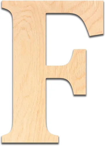 Miniatura 13 de Ampersand - Letras de madera de 6 pulgadas de alto, abedul báltico de 1/4 de pulgada de grosor, decoración de bricolaje pintable, letreros