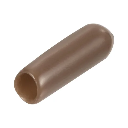 Miniatura 22 de uxcell 80 tapas de goma de 0.551 in de vinilo de identificación redonda tapa tapa de rosca de tornillo protectores negro