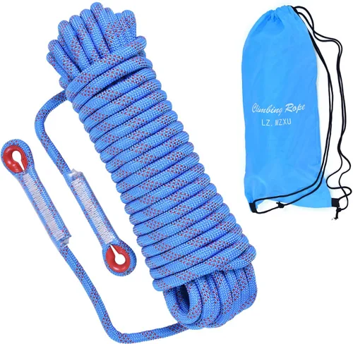 Miniatura 10 de Cuerda de Escalada, Cuerda de Rapel Naranja