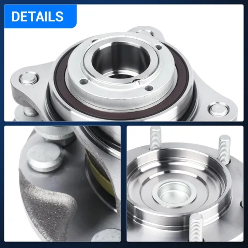 Miniatura 7 de Autoround Paquete de 2 rodamientos de rueda delantera 2WD y conjunto de cubo 950-004 para Toyota Tacoma 05-19 / 4Runner 03-19 / FJ Cruiser 07-09
