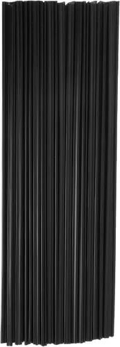 Miniatura 20 de MECCANIXITY Varillas de soldadura de plástico de 13.2 pulgadas, varillas redondas de doble hebra, varillas de soldadura ABS para soldador de Blanco
