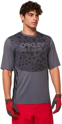 Miniatura 6 de Oakley Maillot manga corta Maven Rc, negro (Black Frog)