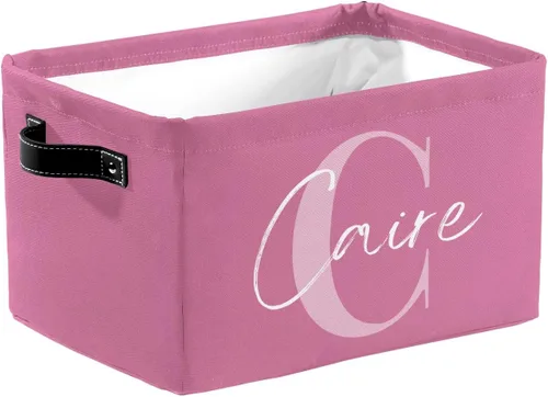 Miniatura 46 de Cesta de regalo personalizada con nombre, caja de juguetes de almacenamiento personalizada para niños, organizador de cubos de almacenamiento