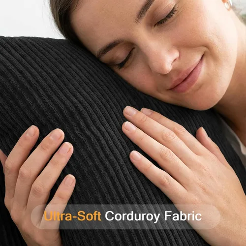 Miniatura 6 de MeMoreCool Sofá cama plegable sin huesos, sofá biplaza convertible de 59 pulgadas, sofá cama plegable de pana 2 en 1 para sala de estar pequeña