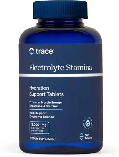 Trace Minerals - Tabletas de resistencia electrolítica, magnesio y potasio para aumentar la energía, la hidratación y la resistencia muscular,