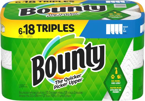 Miniatura 20 de Bounty Select-a-Size toallas de papel