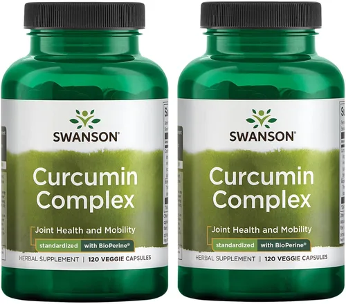 Miniatura 7 de Swanson Complejo de curcumina - Suplemento herbario que apoya la salud de las articulaciones, la movilidad y la función física - estandarizado