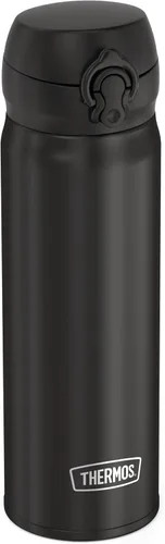 Miniatura 2 de THERMOS Botella de bebida directa de acero inoxidable de 16 onzas, color negro