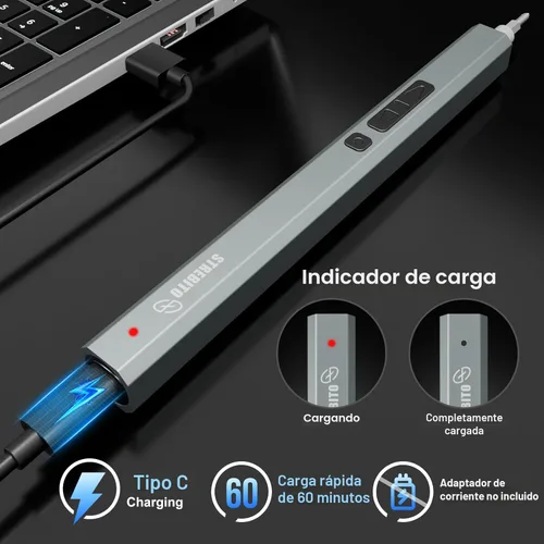 Miniatura 7 de STREBITO Destornillador eléctrico, juego de destornilladores de precisión 144 en 1, 120 puntas magnéticas, almacenamiento organizado y portabilidad