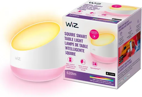 Miniatura 10 de WiZ Connected Hero v2 - Lámpara de mesa portátil inteligente, habilitada para WiFi, 16 millones de colores, compatible con Alexa y Google Home