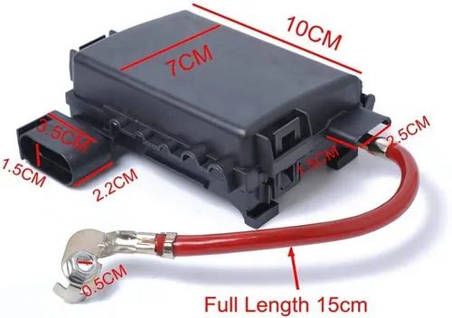 Miniatura 3 de Caja de fusibles Terminal de batería para VW JETTA GOLF MK4 1999 2000 2001 2002 2003 2004 1J0937550A, 1J0937550B por Lucky Seven