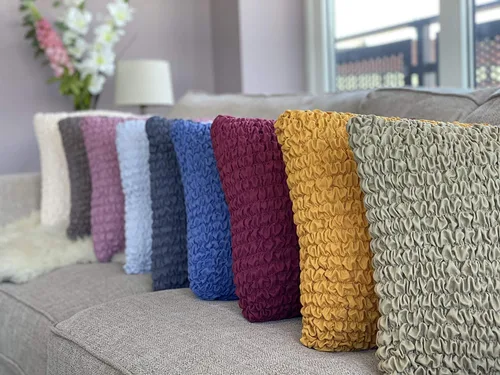 Miniatura 8 de PAULATO BY GA.I.CO. Funda para sillón, sofá, desmontable, para muebles, elástica, de doble vista, colección Microfibra Borgoña