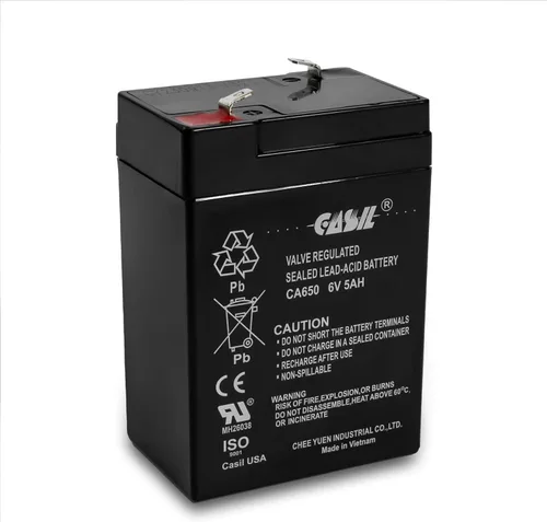 Casil Batería de repuesto 6v 5ah compatible con Ritar RT645