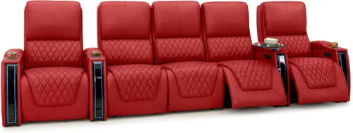 Miniatura 37 de Seatcraft Apex Zero-Gravity CoolZero - Asiento de cine en casa de cuero italiano, reposacabezas eléctrico, lumbar eléctrico, reclinable eléctrico