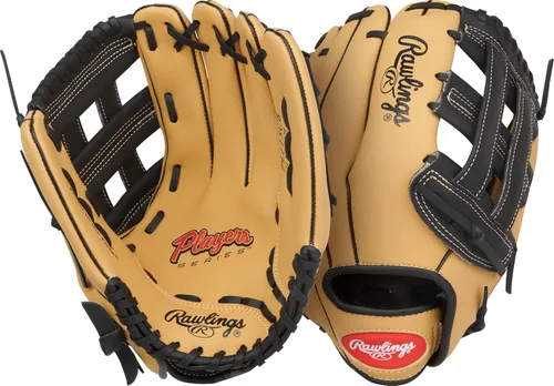 Miniatura 9 de Rawlings Serie Players T-Ball y guante de béisbol para jóvenes Tamaños 9 a 11.5 pulgadas Múltiples estilos