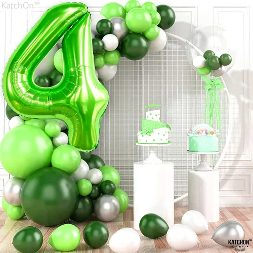 Miniatura 781 de KatchOn, Globo grande azul número 2 de 40 pulgadas Decoraciones de cumpleaños de Baby Shark para niño de 2 años Globo azul número 2 Globo