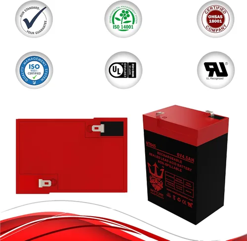 Miniatura 8 de Neptune 6V 4.5Ah NT-645 Batería recargable de plomo ácido sellada SLA – 2