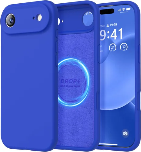 Miniatura 326 de LOVE 3000 Compatible con Funda para iPhone 15, [Cámara de Cobertura Completa de Silicona Suave] [Protección contra Caídas de 8 pies], Forro de Negro