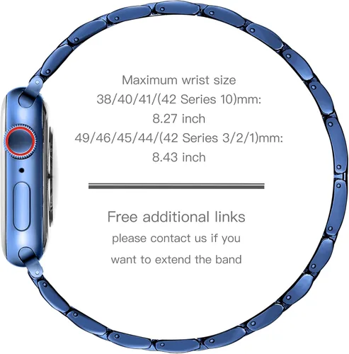 Miniatura 3 de YGTIECS Compatible con correas de Apple Watch para mujeres de 1.496 pulgadas, 1.575 pulgadas, 1.614 pulgadas, 1.654 pulgadas, 1.732 pulgadas, 1.772