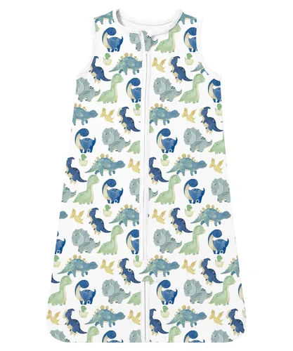 Miniatura 39 de TotAha Saco de dormir para bebés de 6 a 12 meses, paquete de 3, saco de dormir transpirable para bebé, niña, niño, manta usable con cremallera Azul