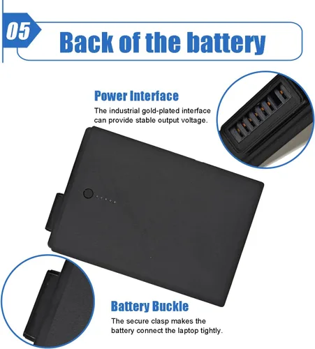 Miniatura 6 de Reemplazo de batería para portátil XVJNP de 53.5 Wh para Dell Latitude 5430 Rugged Latitude 7330 Serie robusta 6JRCP 06JRCP M0TN3 0M0TN3 KD1CT