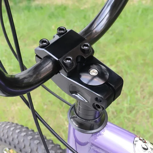 Miniatura 5 de Vástago de bicicleta para bicicleta BMX aleación de aluminio engranaje fijo vástago de bicicleta